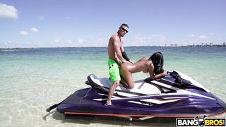 Alina Belle’s Deserted Island Fuck