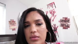 Daughter Shows Dad Her Naughty Nurse Costume