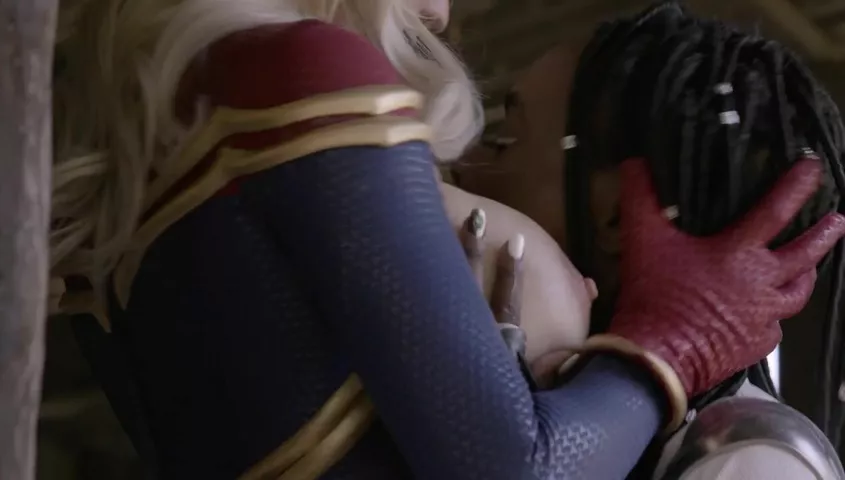 Captain marvel parody xxx
