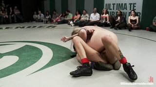 6 Girl gang bang orgy from hell