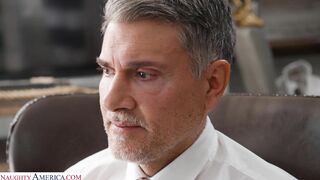 Kenzie Reeves Gets Hired To Fuck Friend's Dad