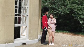 Stroking The Guard's Post