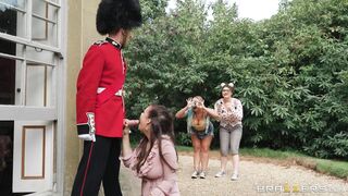 Stroking The Guard's Post