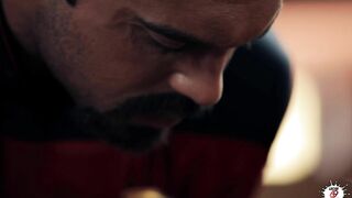 April O'Neil and Rocco Reed in Star Trek