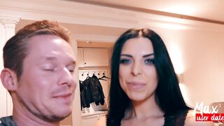 Blowjob bunny receives hot load