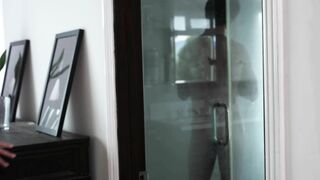 Big Tit MILF Ryan Keely Seduces Son's Showering Friend