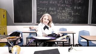 Naughty Student Asks for Extra Detention