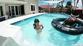 Poolside Pussy Ride
