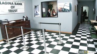 Tied Up and Spanked at the Bank