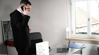 Boss Checks Out Tiffany Tatum's Ass-ets