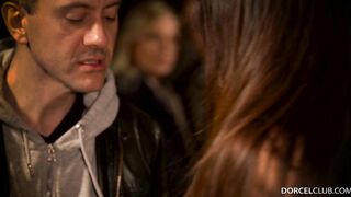 Clea Gaultier gives a public performance