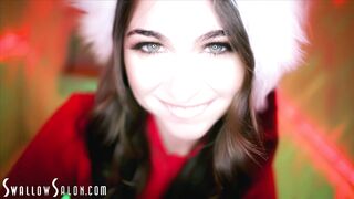 Riley Reid Holiday Blowjob and Cum Swallow